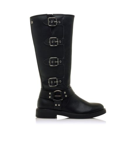 Bottes Bruna (37), Plat, 1 à 3 cm, Fermeture éclair, Casuel - Mustang - Modalova