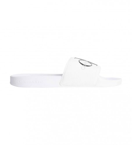 YM0YM00061 Tongs Slide Monogram (40), Plat, Aucun, Casuel, Beachwear - Calvin Klein Jeans - Modalova