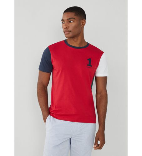 HM500799 T-shirt Heritage Multi (XL), Casuel, Coton, Manche courte - Hackett London - Modalova