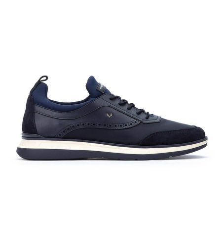 X1 Walden Leather Sneakers (40), Cuir, Plat, Lacets, Casuel, Marine - Martinelli - Modalova