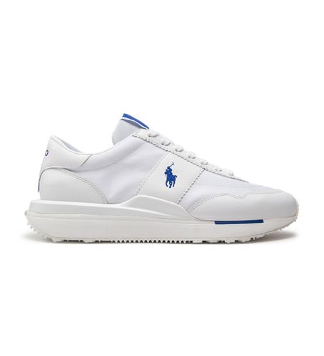 Trainers Train 89 (45), Cuir, Blanc, Plat, Lacets, Casuel - Polo Ralph Lauren - Modalova