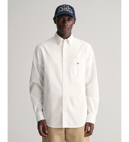 Chemise Oxford à coupe régulière, (S), Casuel, Coton, Manche longue, Durable - Gant - Modalova