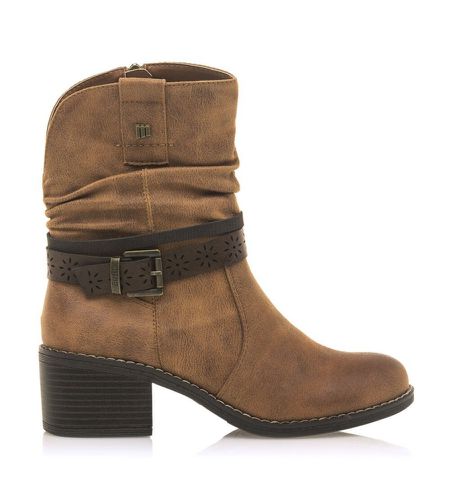 Bottines Persea H marron - Hauteur du talon 5,7cm (36), 5 à 8 cm, Fermeture éclair, Casuel - MTNG - Modalova