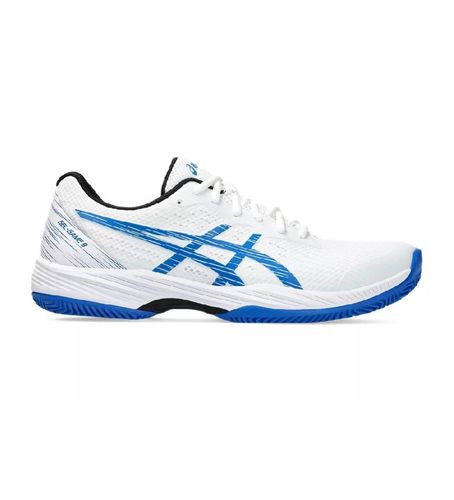 A358 Trainers Gel-Game 9 Clay/oc (45), Blanc, Plat, Lacets, Casuel, Sport, Tennis/Padel, Multisport - Asics - Modalova