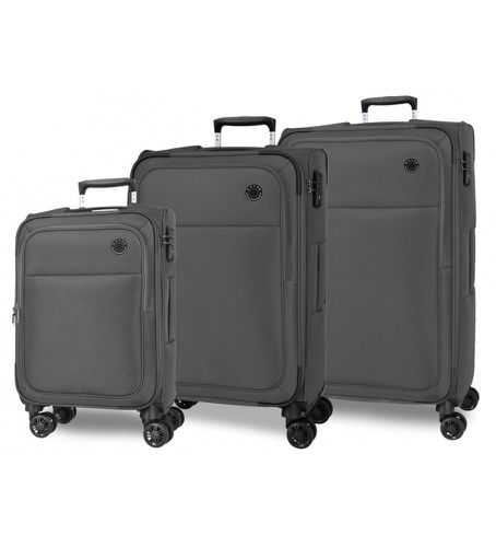 Unisex. 5318423 Ensemble de bagages Atlanta 56 - 66 - 77 cm (OSFA), Casuel, Polyester, Big, Moyen, Cabine - Movom - Modalova