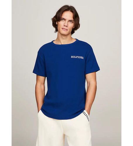 UM0UM03116 T-shirt gaufré avec logo monotype (S/M), Casuel, Coton, Manche courte - Tommy Hilfiger - Modalova