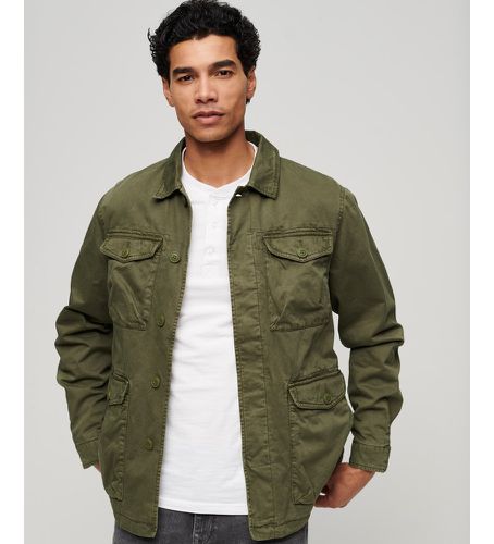 M5011858A Veste militaire légère brodée M65 (L), Casuel, Coton - Superdry - Modalova