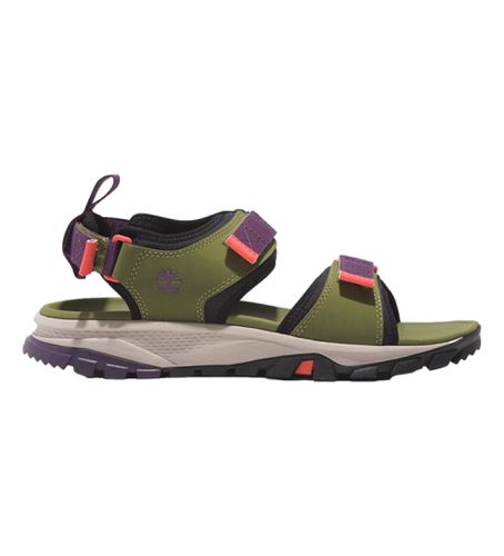 TB0A5ZRZES61 Lincoln Peak 2 Strap Sandals (39), Tissu, Plat, Velcro, Casuel, Sport, Vert, Outdoor, Multisport - Timberland - Modalova