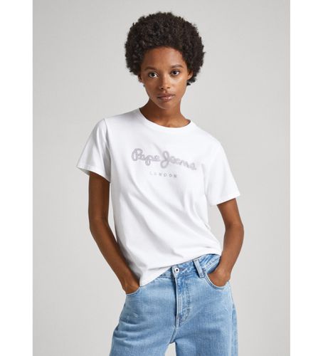 PL505749 T-shirt Hailey (XS), Casuel, Coton, Manche courte, Durable - Pepe Jeans - Modalova