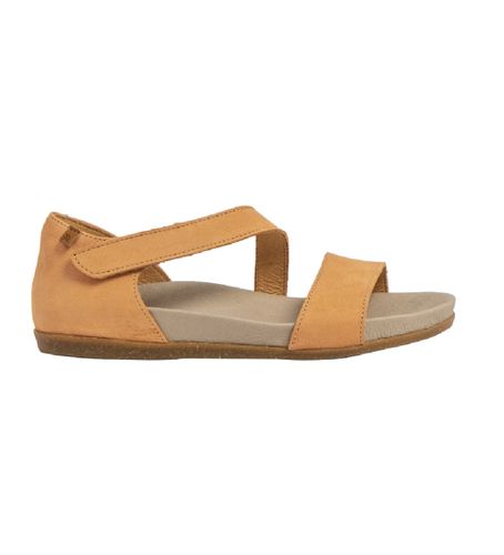 PH005_024 Sandales en cuir moutarde N5652 (37), Plat, Velcro, Casuel - El Naturalista - Modalova