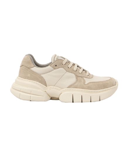 Unisex. 1163411ZZ003_020 Baskets en cuir 1634 Athens (36), Plat, 1 à 3 cm, Lacets, Casuel - Art - Modalova