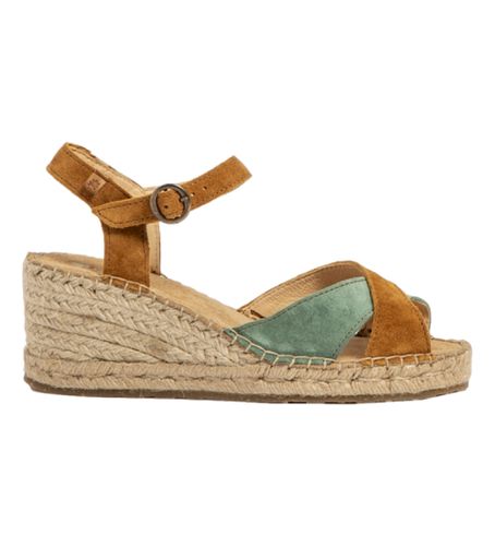 Sandales en cuir N5261 Silk Suede Almazara multicolore - Hauteur du talon : 6,5cm (36), 5 à 8 cm - El Naturalista - Modalova