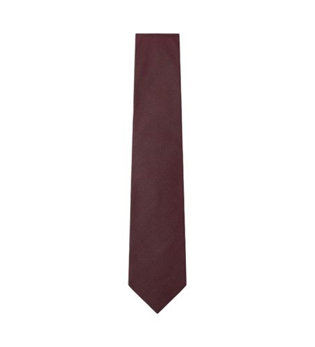 HM053175 Cravate Classe marron (OSFA), Rouge, Casuel, Fête, Grenat, Soie, Classique - Hackett London - Modalova