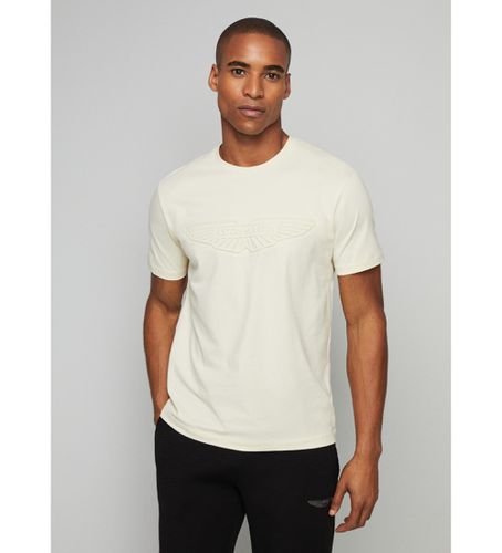 HM500779 T-shirt Am Emboss (XS), Casuel, Coton, Manche courte - Hackett London - Modalova