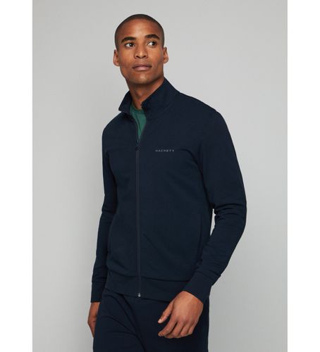 HM581231 Veste de sport essentielle Fz (L), Casuel, Coton, Marine - Hackett London - Modalova