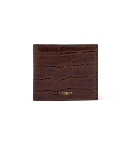 HM413471 Portefeuille en cuir de crocodile marron (OSFA), Casuel - Hackett London - Modalova