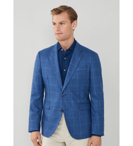 HM443310 Blazer Silk Wl Wpane (34/34), Bleu, Casuel, Laine, Classique - Hackett London - Modalova