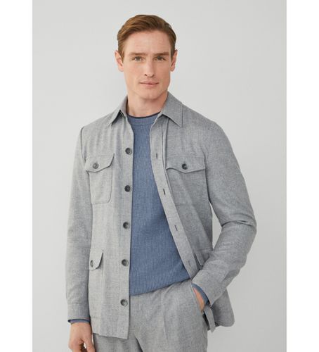 HM443314 Americana Wl Cash 4 Pkt (38/32), Casuel, Gris, Laine, Classique - Hackett London - Modalova