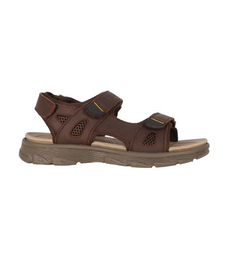 YADIR 01 Sandales en cuir Yadir 01 marron (40), Plat, Velcro, Casuel - Chika10 - Modalova