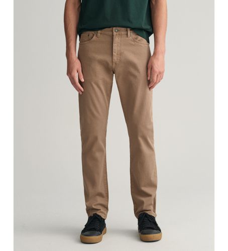 Pantalon coupe régulière Marron désert (29/32), Casuel, Coton - Gant - Modalova