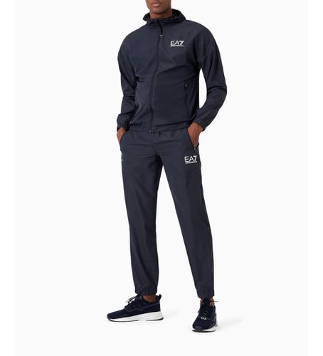 NPV08_PN4HZ Tracksuit Tennis Pro (M), Sport, Tennis/Padel, Multisport, Polyester, Manche longue, Marine - EA7 - Modalova