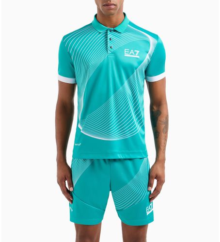 DPF09_PJPCZ Polo Tennis Pro (3XL), Casuel, Polyester, Manche courte - EA7 - Modalova