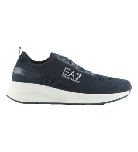 Unisex. X8X149_XK349 Trainers Maverick Knit (44), Plat, Lacets, Casuel, Sport, Multisport, Marine - EA7 - Modalova