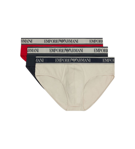 R717 Paquet de 3 slips Core , , rouge (L), Homewear, Coton - Emporio Armani - Modalova