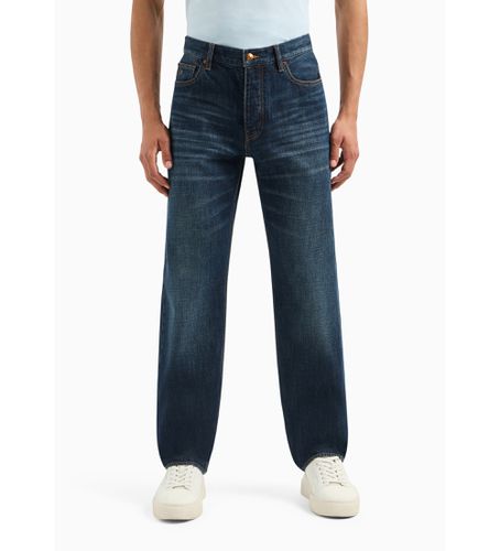 DZJ88Z1UYZ1500 Jeans Relaxed (28), Casuel, Coton, Denim, Marine - Armani Exchange - Modalova