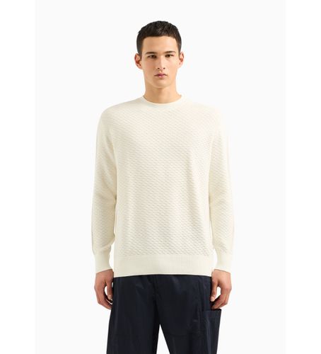 DZM6FZMQ7Z1116 Pull texturé cassé (L), Casuel, Coton, Manche longue - Armani Exchange - Modalova