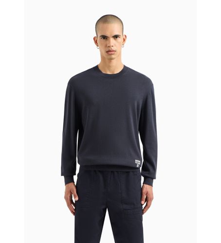 DZM6AZMQ7Z1583 Pull brodé (L), Casuel, Coton, Manche longue - Armani Exchange - Modalova