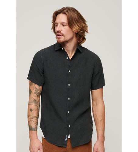 M4010608A Studios - Chemise décontractée en lin (XXL), Casuel, Manche courte - Superdry - Modalova