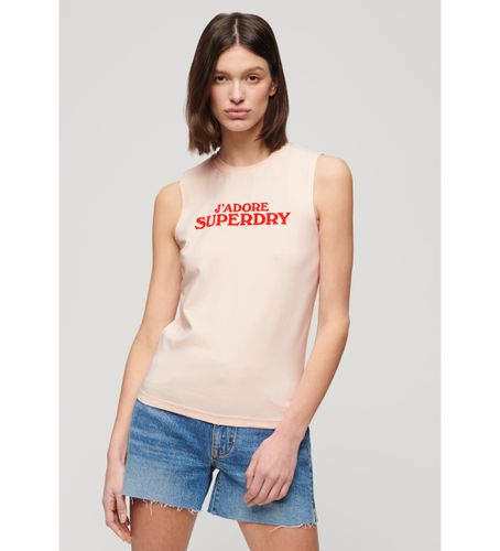 W6011834A Sport Luxe Graphic T-shirt (S), Casuel, Coton, Sans manches / bretelles - Superdry - Modalova