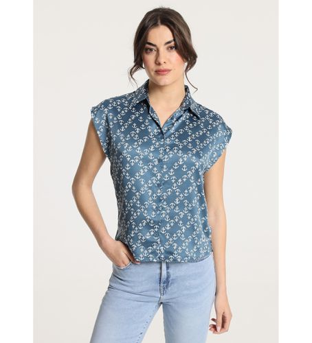 Chemise imprimée à manches courtes Anchor (XS), Casuel, Viscose, Manche courte - Victorio & Lucchino, V&L - Modalova