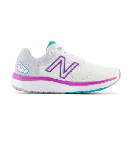 W680V7 Trainers Fresh Foam 680v7 (36), Blanc, Plat, Lacets, Casuel, Sport, Running, Multisport - New Balance - Modalova