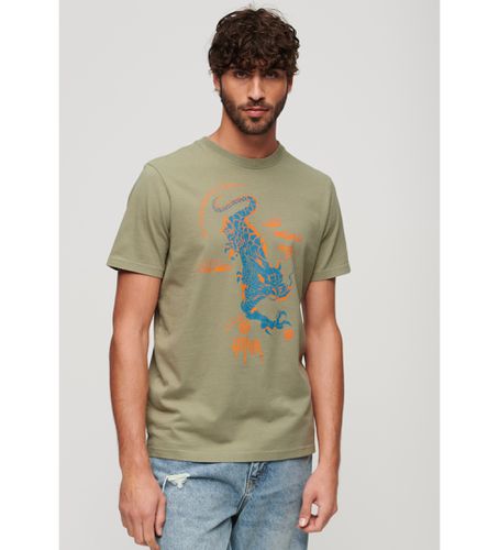 M1012056A T-shirt Komodo Kailash Dragon (3XL), Casuel, Manche courte, Le coton biologique, Durable - Superdry - Modalova