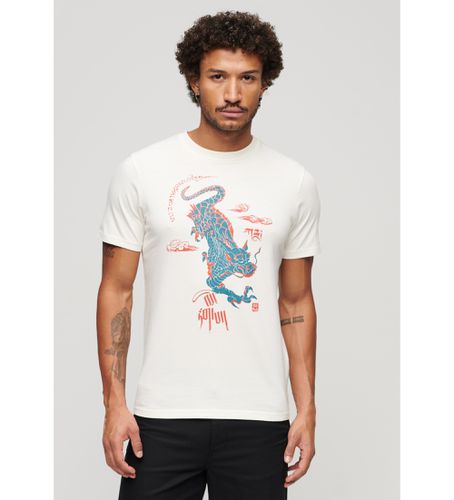 M1012056A T-shirt Komodo Kailash Dragon (3XL), Casuel, Manche courte, Le coton biologique, Durable - Superdry - Modalova