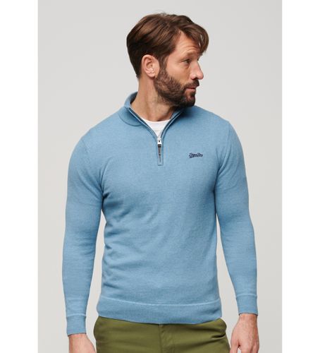 M6110588A Pull en cachemire et collier de boulanger (S), Casuel, Coton, Manche longue - Superdry - Modalova