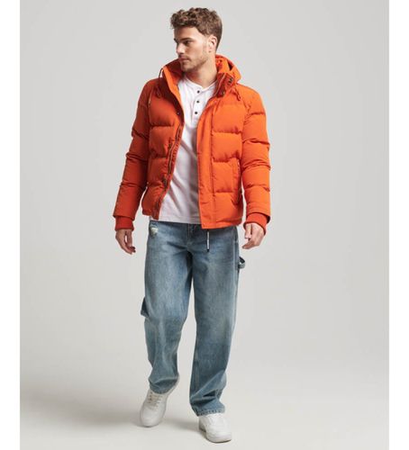 M5011743A Veste à capuche matelassée Everest avec capuche (S), Casuel, Polyester, Manche longue - Superdry - Modalova