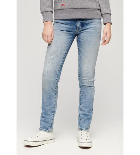 W7010968A Jean skinny à taille moyenne (25/30), Casuel, Coton, Denim - Superdry - Modalova