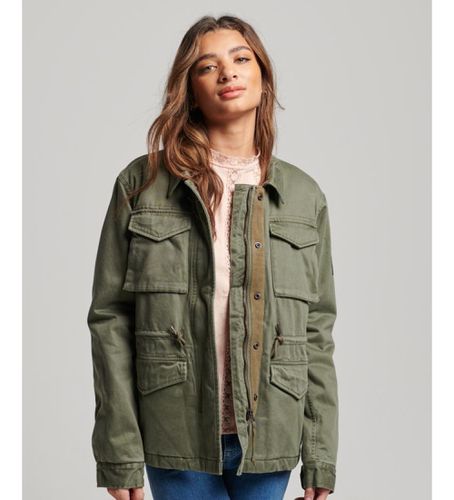 W5011543A Veste militaire avec doublure M65 verte (XXS), Casuel, Coton - Superdry - Modalova