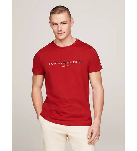 MW0MW11797 T-shirt slim avec logo brodé (S), Casuel, Coton, Manche courte - Tommy Hilfiger - Modalova