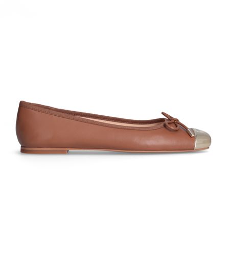 SF4089PX460S1804 Ballerines en cuir Dafne marron (36), Plat, Aucun, Casuel - Liu Jo - Modalova