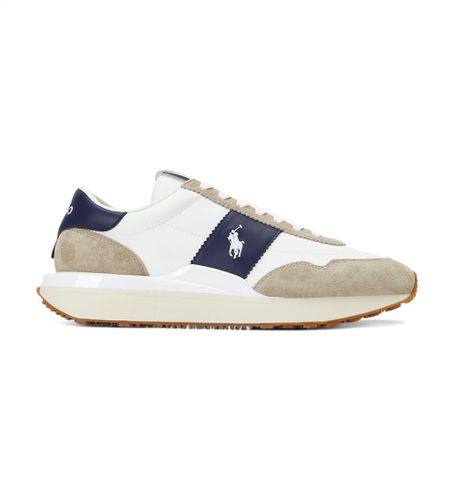 Trainers Train 89 (42), Cuir, Blanc, Plat, Lacets, Casuel - Polo Ralph Lauren - Modalova