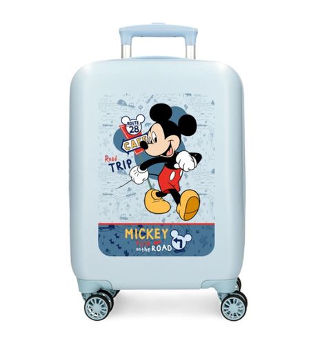 Unisex. 4951321 Valise cabine Mickey Road trip rigide 50 cm (OSFA), Casuel, ABS/Polycarbonate - Disney - Modalova