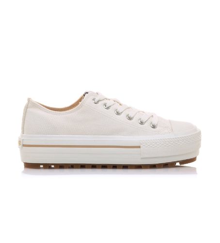 Trainers Bigger-T -Platform height 4,5cm (37), Blanc, Tissu, 3 à 5 cm, Lacets, Casuel - MTNG - Modalova