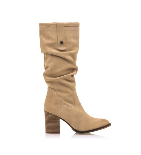 Bottes en cuir Uma - Hauteur du talon 7,50cm (36), 5 à 8 cm, Fermeture éclair, Casuel - MTNG - Modalova