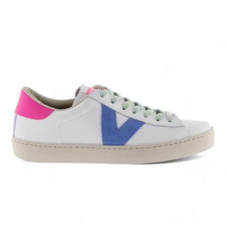 Berlin Sneakers Cuir & Néon multicolores (36), Plat, Lacets, Casuel - Victoria - Modalova