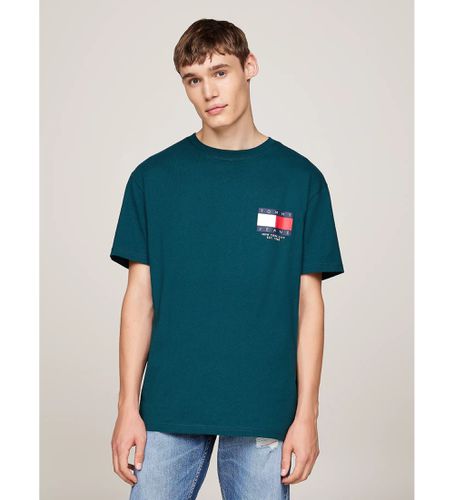 DM0DM19695 T-shirt avec logo au dos (M), Casuel, Manche courte, Le coton biologique, Durable - Tommy Jeans - Modalova