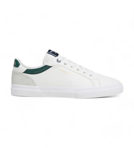 PMS30839 Trainers Kenton Court (43), Blanc, Plat, Lacets, Casuel - Pepe Jeans - Modalova